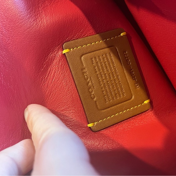 Coach Red pillow tabby 26 C0772 - Picture 8 of 13